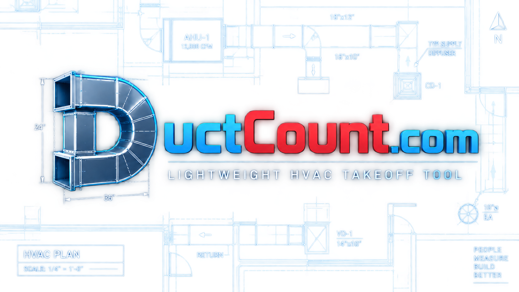 DuctCount.com — Lightweight HVAC Takeoff Tool